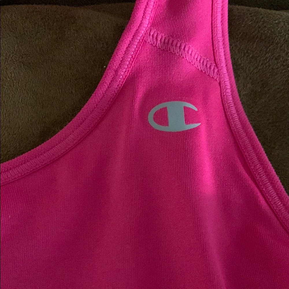Champion Pink Sports Bra. Size Large. - Picture 3 of 11